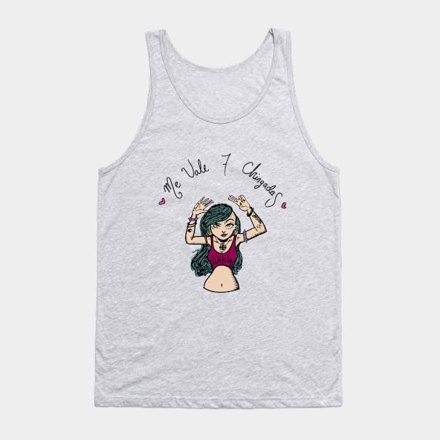 IDGAF Tank Top by NoisomeArt